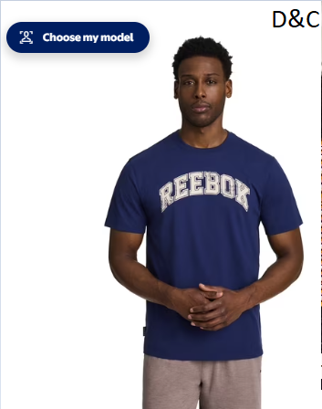 Reebok Men’s and Big Men’s Graphic Tee, Sizes S-3XL