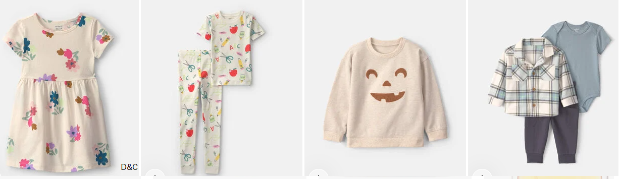 Carters Labor Day Sale 50% Off or More Deals