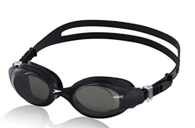 Speedo Unisex-Adult Swim Goggles Hydrosity, Speedo Black/Smoke