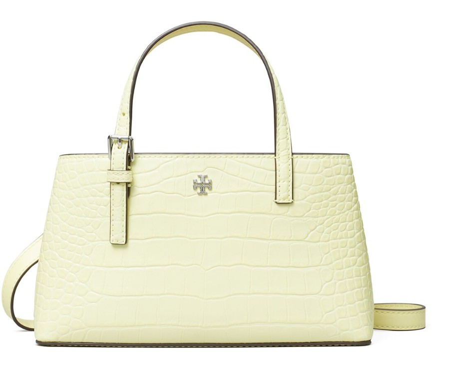 Emerson Embossed Mini Leather Tote
