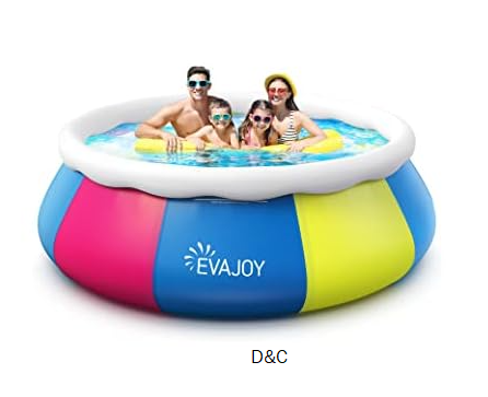 EVAJOY 10ft x 30in Above Ground Swimming Pool