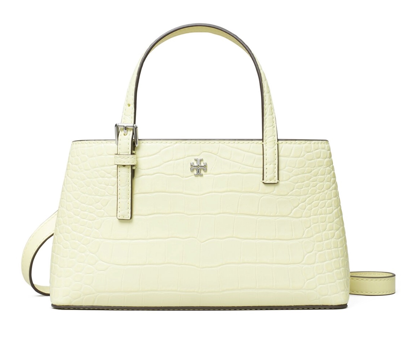 Tory Burch Emerson Embossed Mini Leather Tote