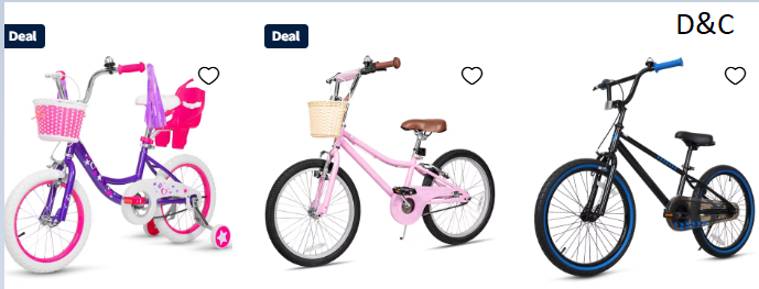 Bikes on sale