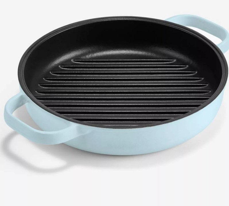 Enameled Cast Iron 11″ Grill Pan