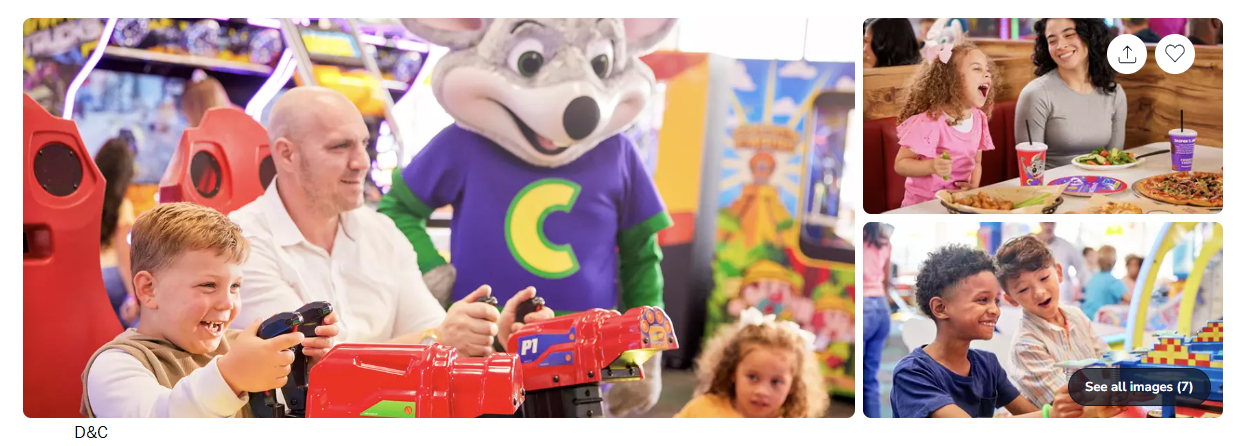 Chuck E. Cheese Deals: Save Big on Family Play Packages, Iconic Pizza & Game PlayFamily Play & Pizza Package – Valid Any Day (53% off)