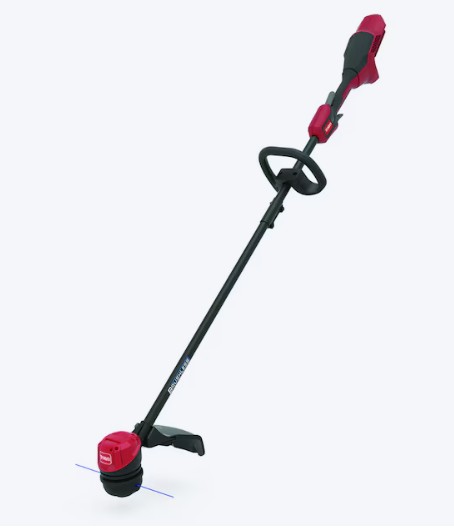 Toro Flex-Force 60-volt max 15-in Straight Shaft Battery String Trimmer