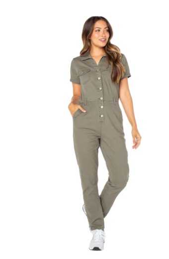 Celebrity Pink Women’s Juniors Slim Fit Boilersuit