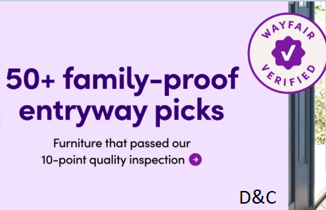 WayFair Wearhouse clearout sale.