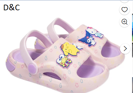 Hello Kitty Toddler Girls Sandal Clog