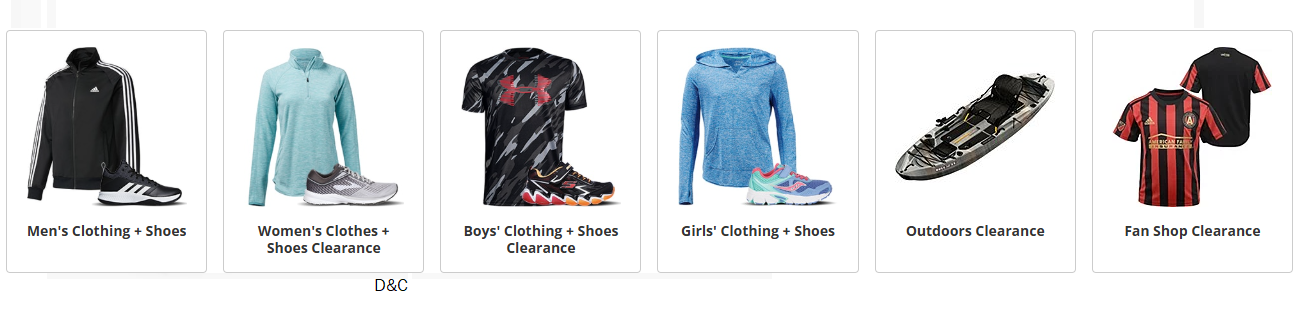 Nike 80% off at Academy Sports