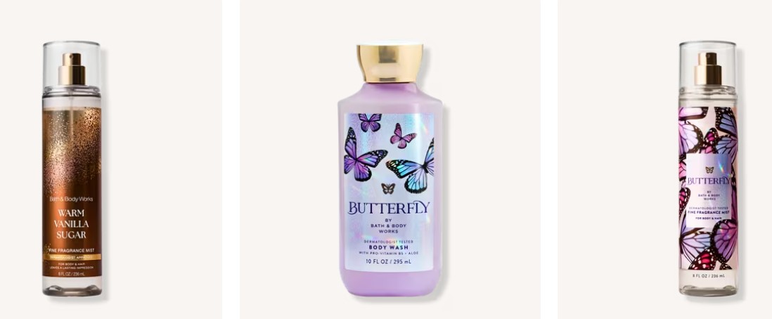 Bath & Body works select Body care Buy One Get One Free!