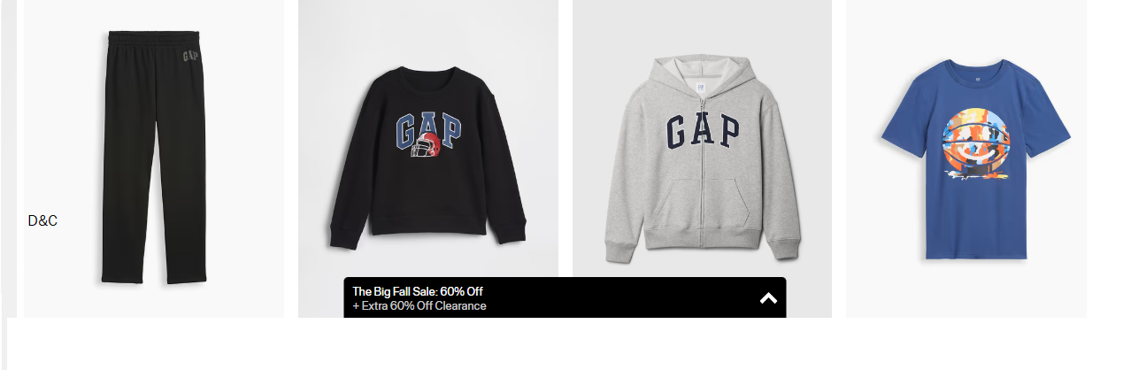 Gap FactorySitewide Sale — 60% Off Plus an Extra 10% Off