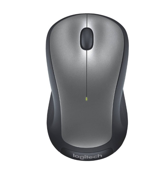 Logitech – M310 Wireless Optical Ambidextrous Mouse – Wireless – Silver