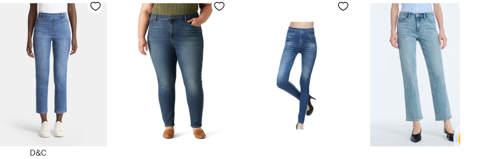 Women Jeans Clearance SaleAs low as $5