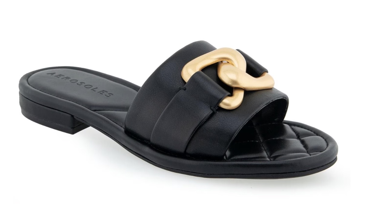 Aerosoles Women’s Big Charm Slide Sandal!