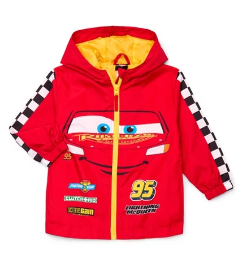 Character Toddler Cosplay Windbreaker, Sizes 2T-5T