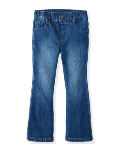 Garanimals Newborn, Baby & Toddler Girls Flare Leg Jeans, Sizes 0-6T