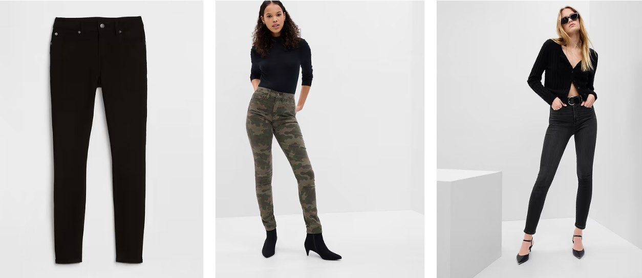 Mid Rise Curvy True Skinny Jeans