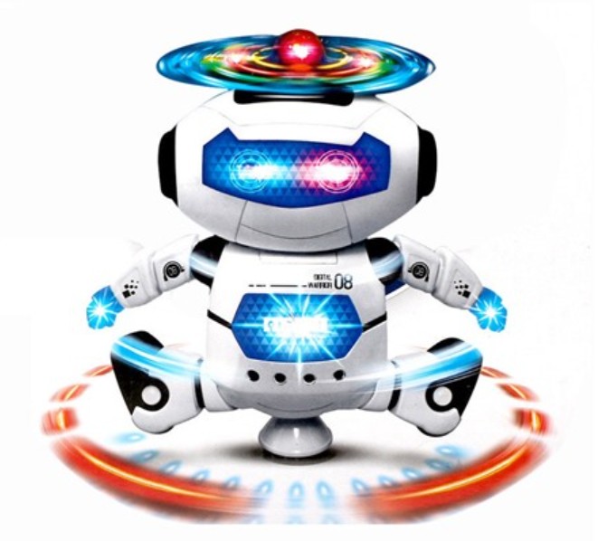 Break Dancing Robot Lights and Music