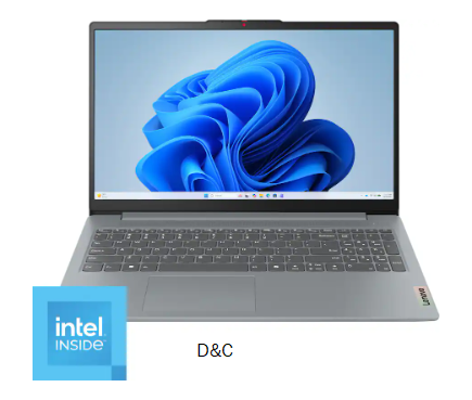 Lenovo – IdeaPad Slim 3i 15.6″ Full HD Laptop – Intel Processor N150 2024- 8GB Memory – 128GB Storage – Arctic Grey