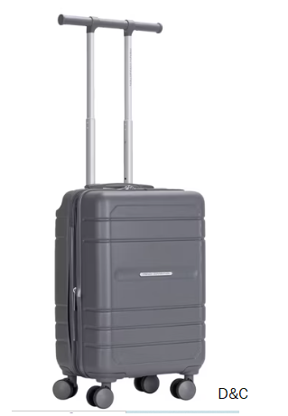 French Connection 22 inch Expandable Rolling Carry-on Luggage, Quiet Shade
