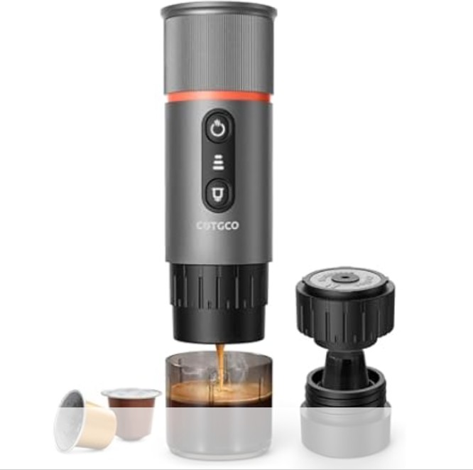 COTGCO Self-Heating Portable Espresso