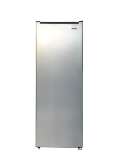 Frigidaire 6.5 Cu. ft. Garage Ready Upright Freezer, Compact Vertical Freezer for Apartments, Garage, Basement, Office, Bulk Storage, Platinum Silver