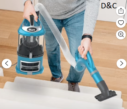 Shark Navigator Lift-Away Upright Vacuum, Pet Friendly, Bristle Brushroll, NV380 Teal