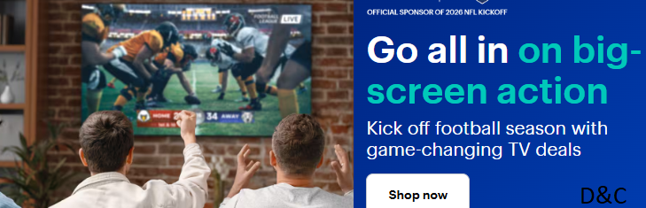 TV’s on sale