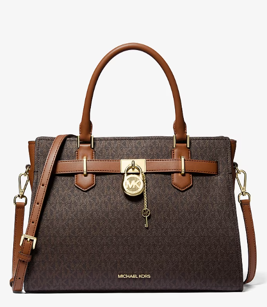 Landon Medium Logo Satchel