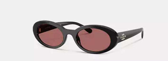 Narrow Oval Sunglasses
