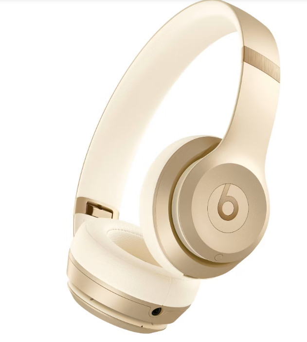 Beats Solo 4 Bluetooth Wireless On-Ear Headphones – Gold