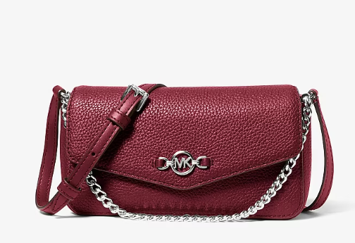 Kacey Extra-Small Pebbled Leather Crossbody Bag