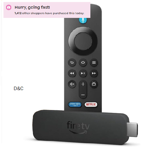 Amazon Fire TV Stick 4K Select w/ Alexa Voice Remote