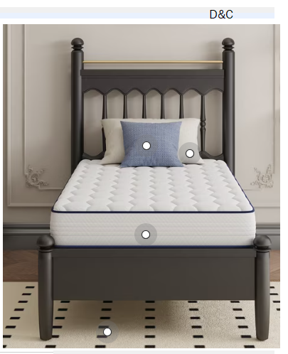 Avenco Pearl 6″ Twin Size Medium Adult Supportive Innerspring Mattress