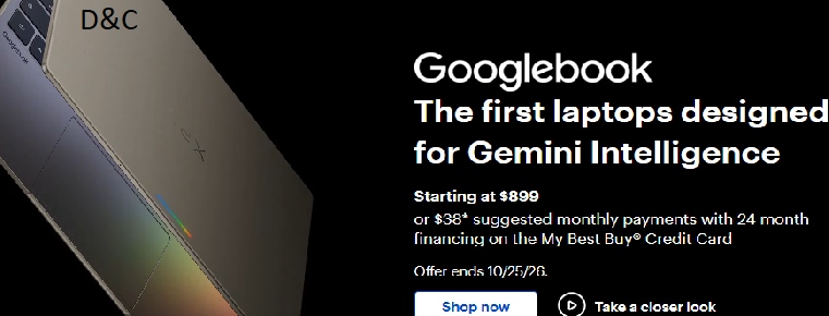 The first laptops designed for Gemini Intelligence