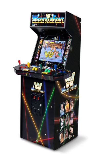 4 Player WWE Supreme Series Premium Arcade Cabinet, 5 Games Included