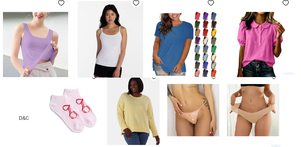 Women’s Clothing As low as $1