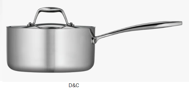 Tramontina Signature Tri-Ply Clad Stainless Steel Gourmet Sauce Pan