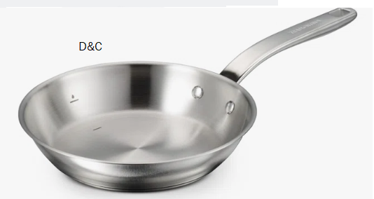 Tramontina Tempo Tri-Ply Base Stainless Steel Frying Pan, Induction-Ready Skillet, Oven-Safe, Dishwasher-Safe