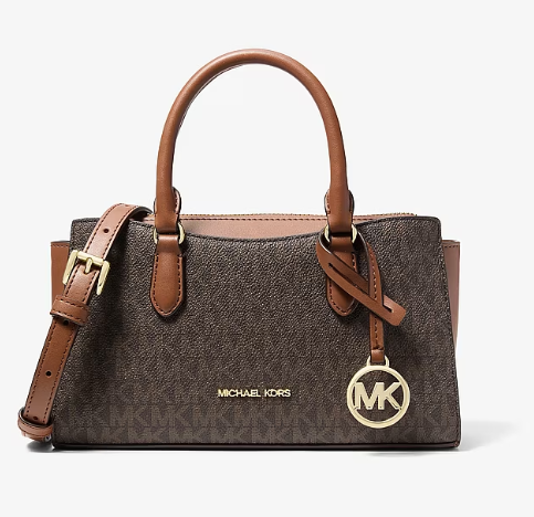 Arden Small Signature Logo Messenger Bag