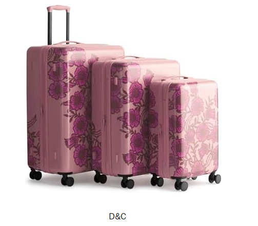 Travel Select Amsterdam Softside Expandable Luggage with Rolling Wheels, Navy, 8-Piece Set (15/21/25/29) with Packing Cubes
