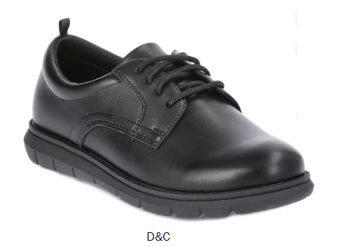 Wonder Nation Boys Lace-Up Oxford Dress Sneakers