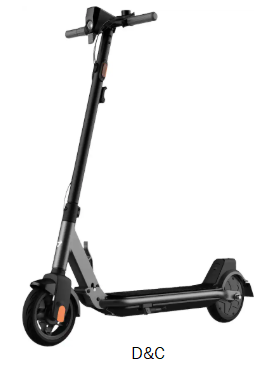 NIU – KQi1 Pro Foldable Electric Kick Scooter w/ 18 mi Max Range & 15.5 mph Max Speed – Midnight Black