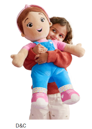 Ms. Rachel Jumbo 24-Inch Stuffed Plush Doll for Kids and Collectors