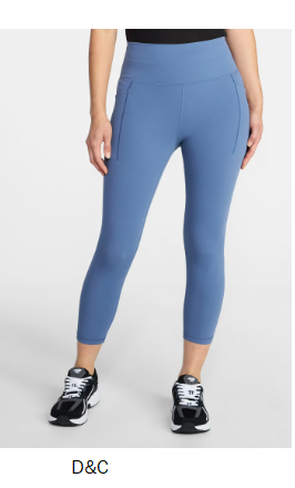 Avia Women’s and Women’s Plus SoftSculpt High Rise Capri Leggings, Sizes XS-4X