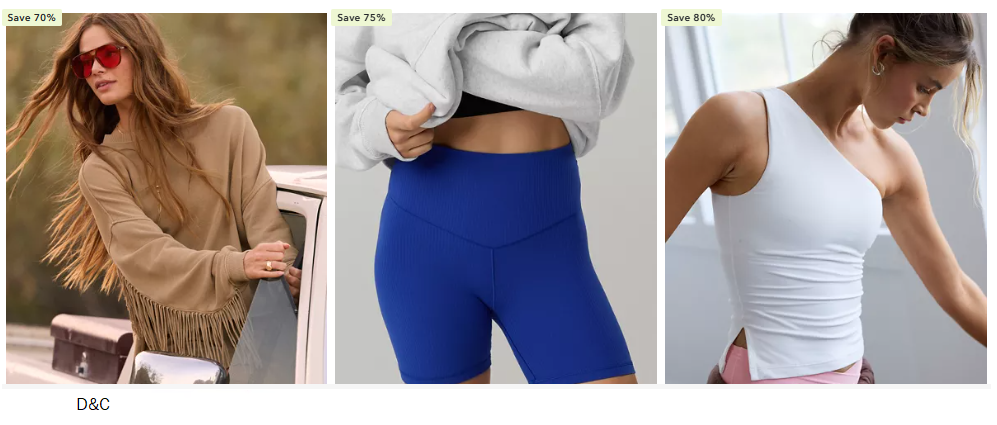 Aerie up to 88% off Clearance