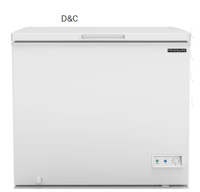Frigidaire 7.0 cu ft Chest Freezer, White – Deep Freezer for Garage, Kitchen, Basement, Large Capacity for Bulk Storage