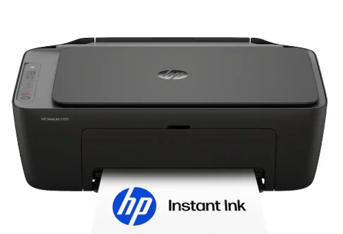 HP – DeskJet 2955 Wireless All-in-One Inkjet Printer, Scanner, Copier, AI-Enabled with 3 Months of Instant Ink – Black