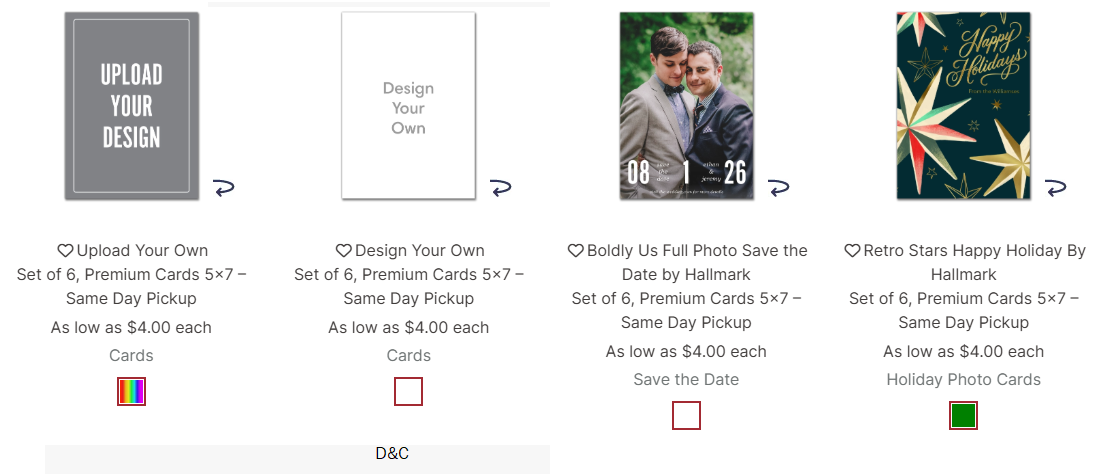 Walgreens Photo FREE Set of 6 Premium 5×7 Photo Cards